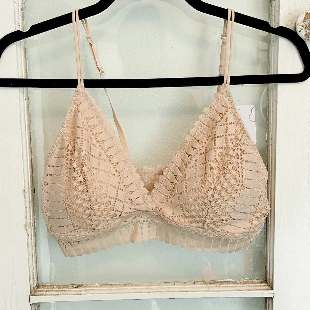 TAUPE Lace Bralette